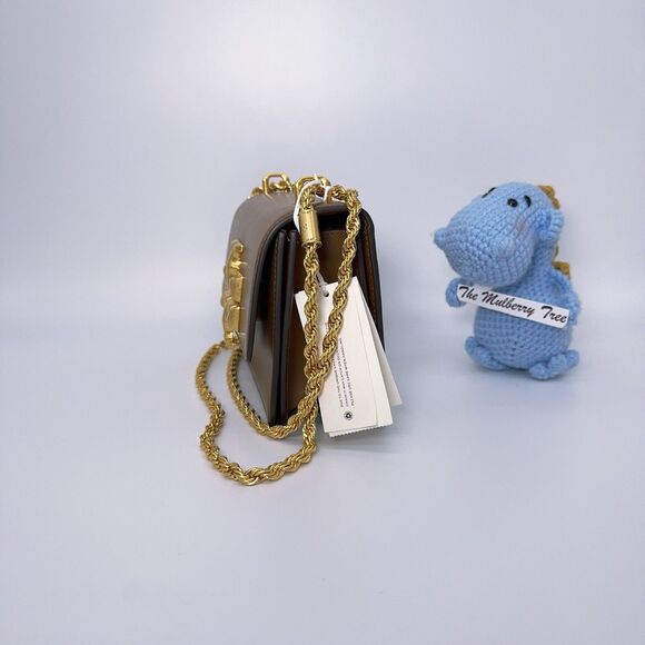 Tory Burch 73589 Eleanor Small Convertible Women's Shoulder Bag Chain Moose 0920 - Picture 3 of 16